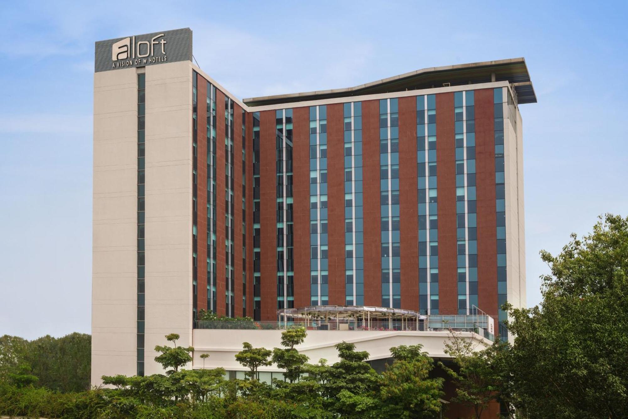Hotel Aloft Bengaluru Outer Ring Road Exterior foto